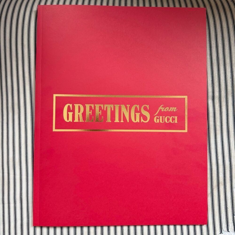 RARE Gucci Book of Wrapping Paper 2022